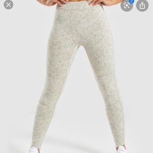 GymShark Fleur Textured Leggings